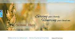 Desktop Screenshot of airsman-hires.com