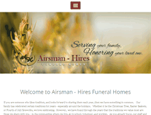 Tablet Screenshot of airsman-hires.com